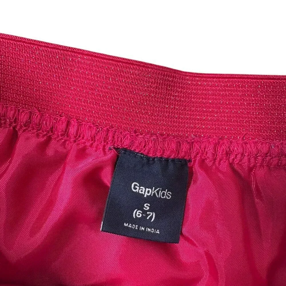 Gap kids Magenta Glitter Tule Skirt Size 6-7
